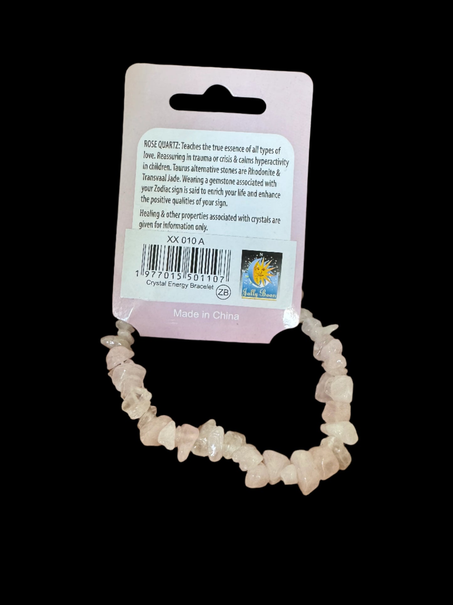 Chip Bracelet - Rose Quartz