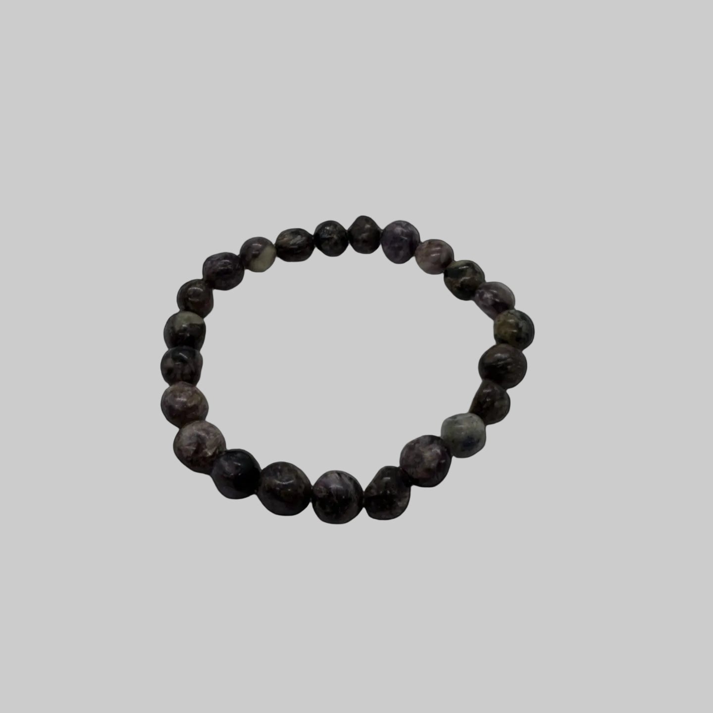 Charoite Nugget stretch bracelet