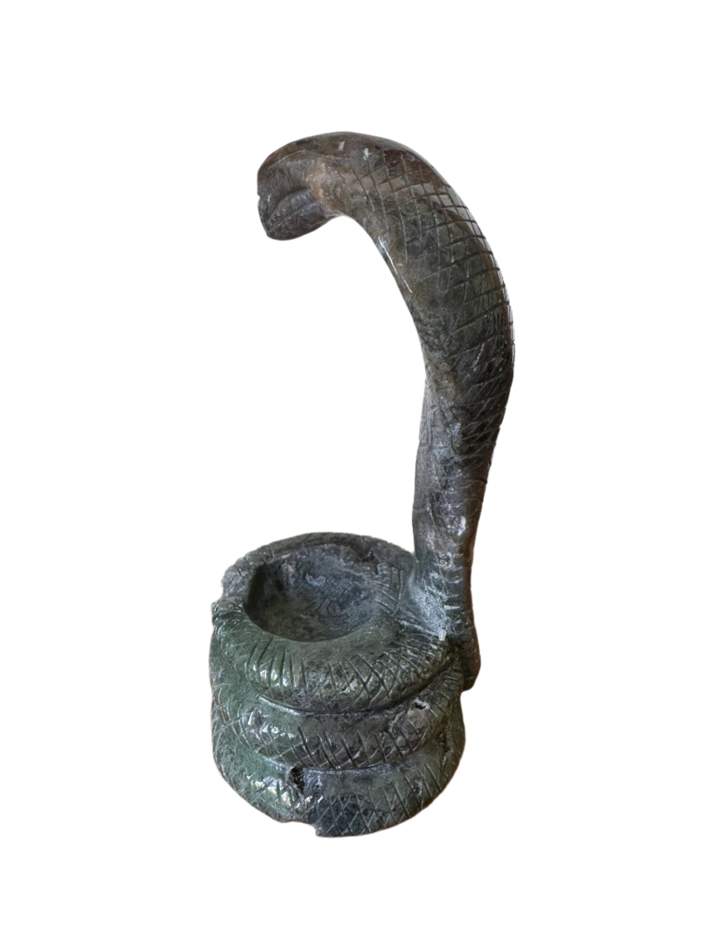 Large Moss Agate Cobra