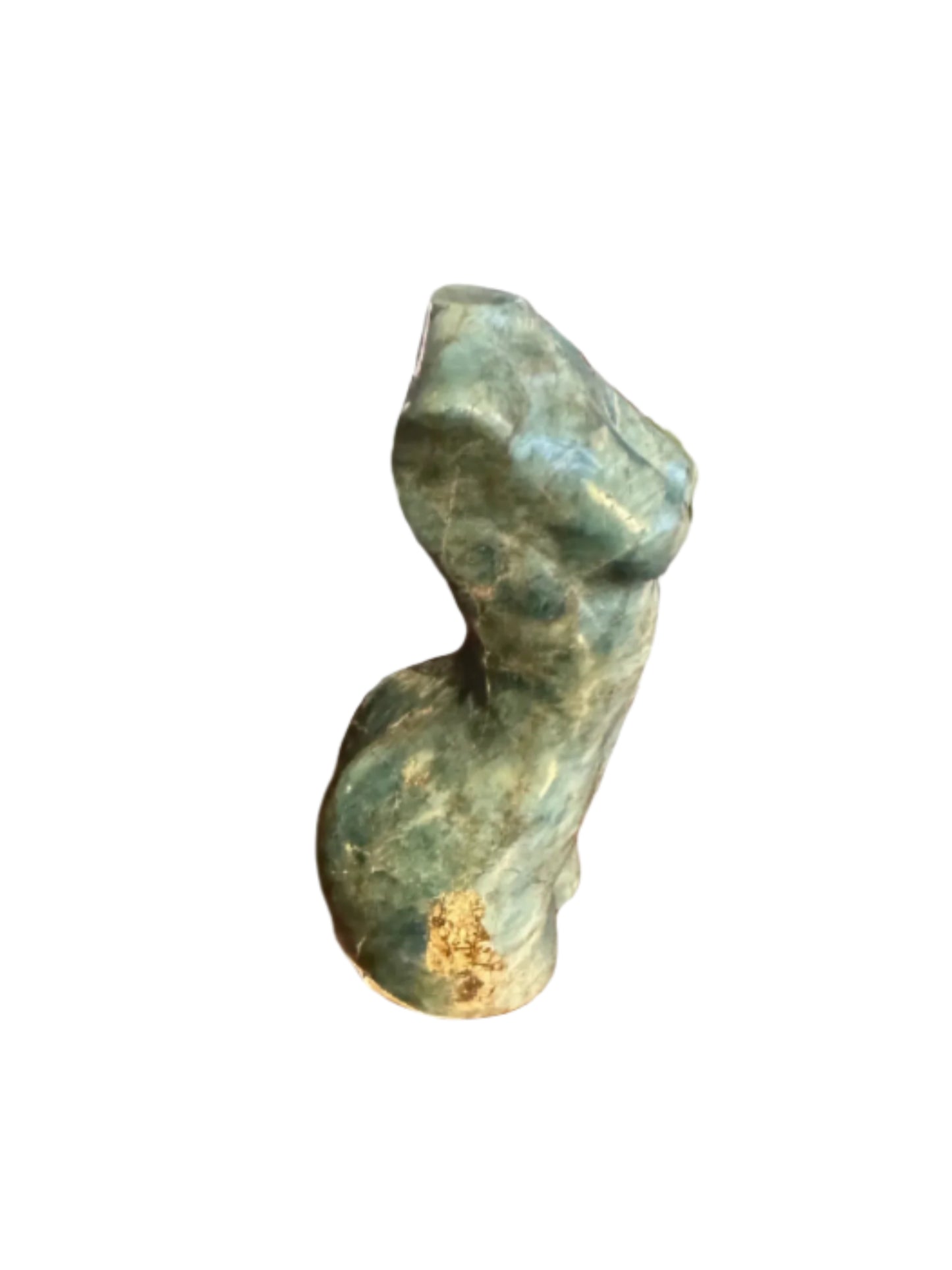 Blue Apatite Female Statue: Embrace Spiritual Energy and Inner Peace