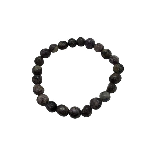 Charoite Nugget stretch bracelet
