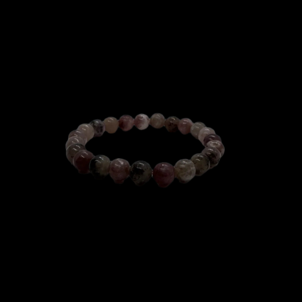 Lepidolite stretch bracelet