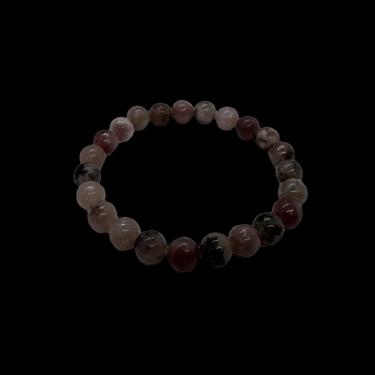 Lepidolite stretch bracelet