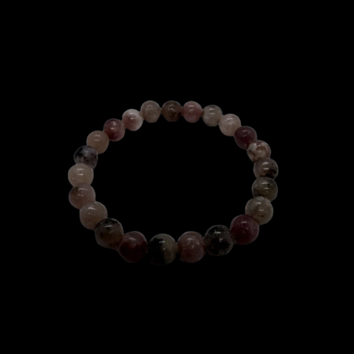 Lepidolite stretch bracelet