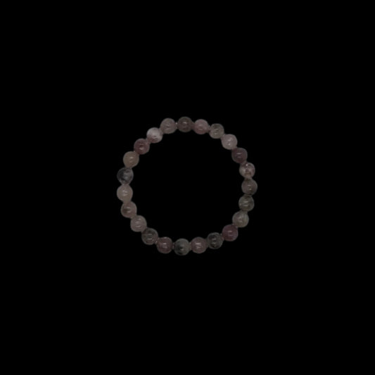 Lepidolite stretch bracelet