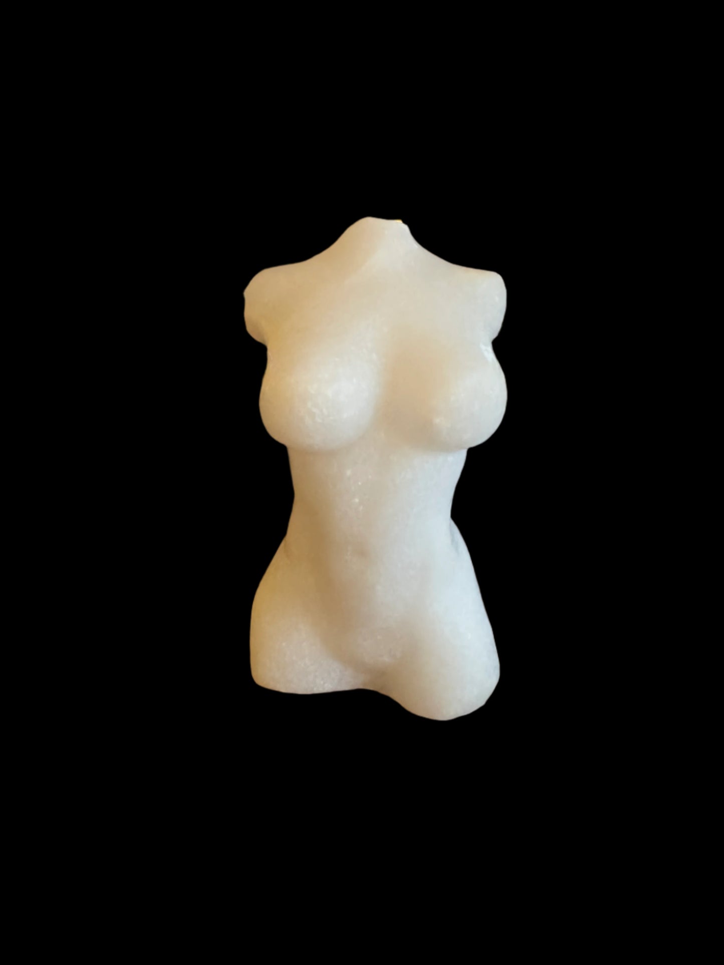 Exquisite White Jade Lady Statue