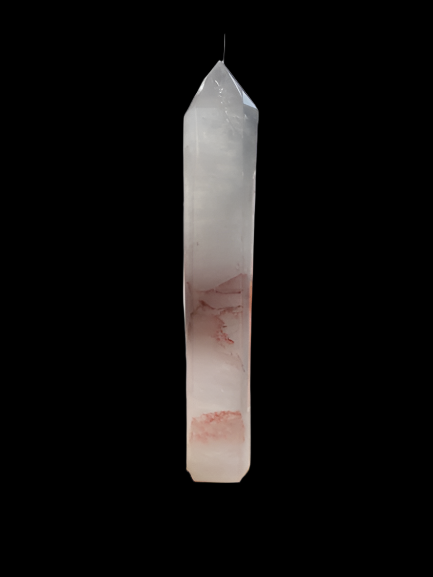 Large Red Fire Quartz Tower