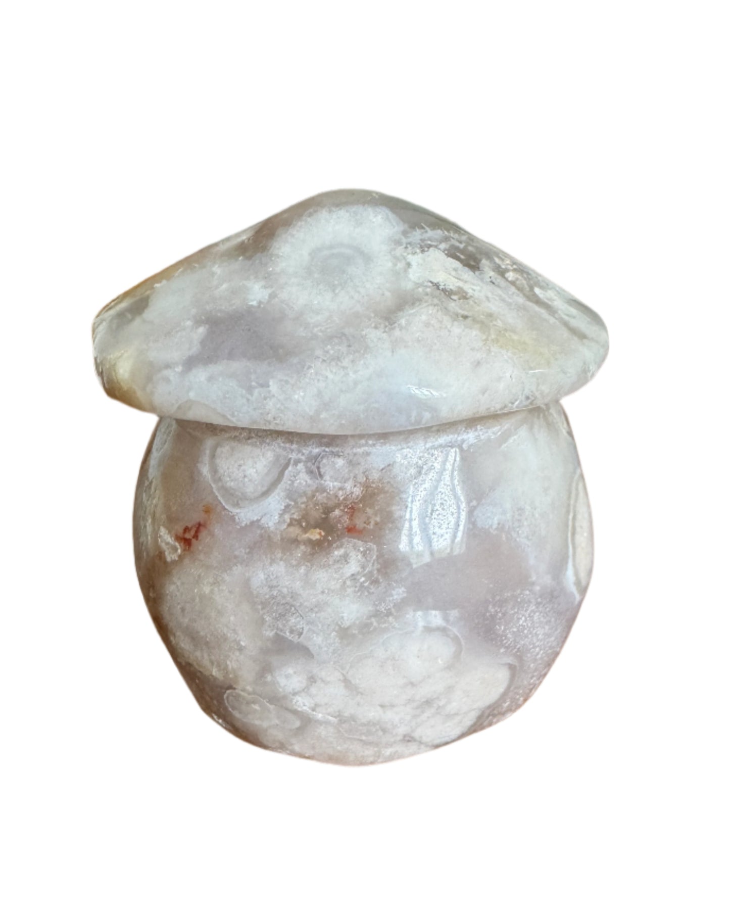 Flower Agate Mushroom House