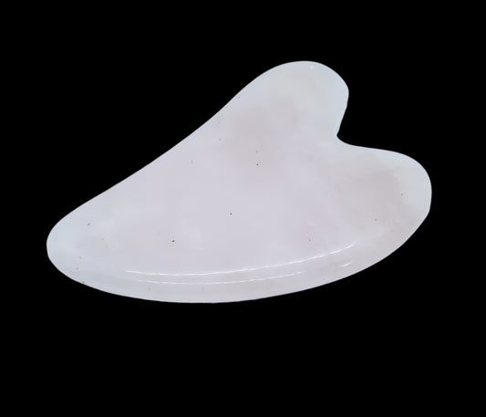 Rose Quartz Gua Sha Massage Tool