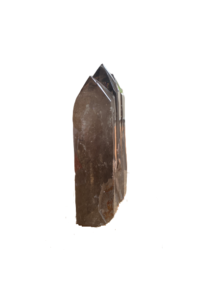 Smoky Quartz Triple Tower