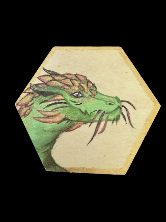 Set Dice - Moss Agate