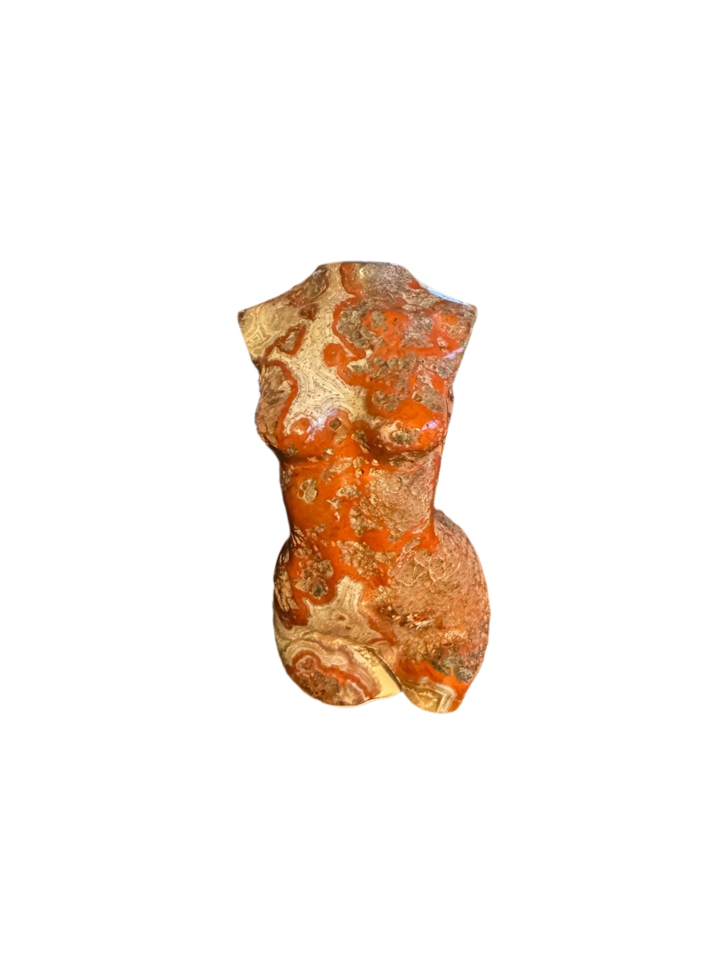 Moxica Agate Female Form Statue