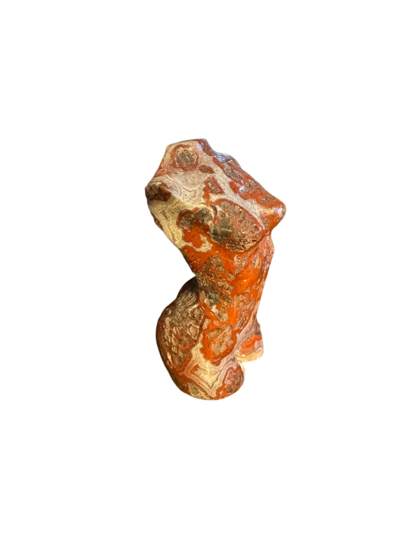 Moxica Agate Female Form Statue