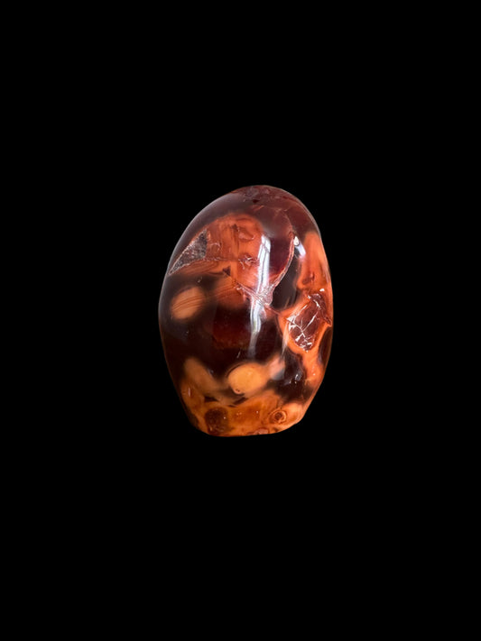 Polished Orange Agate Freeform