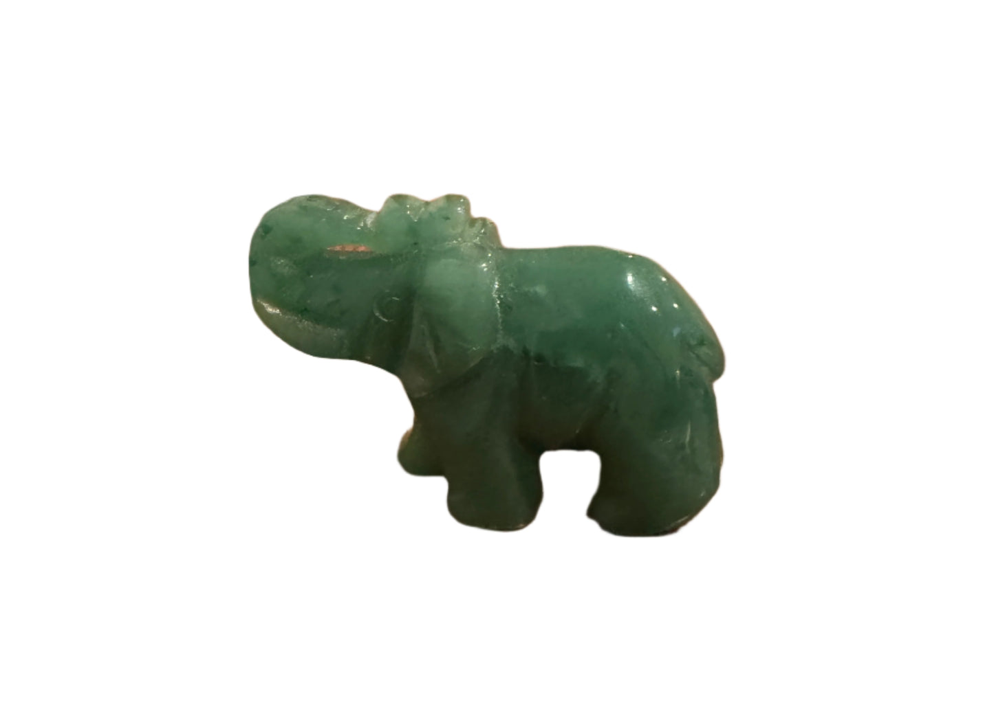 Small Crystal Elephant