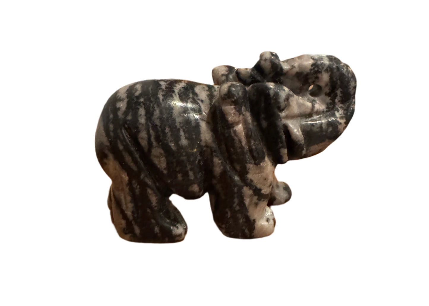 Small Crystal Elephant