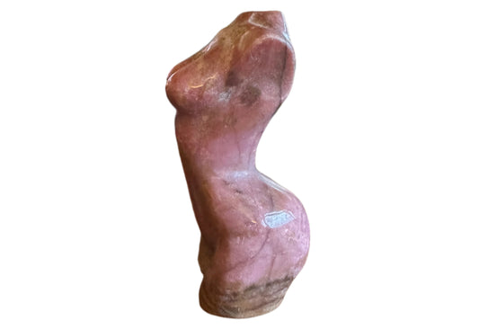 Stunning Rhodonite Lady Statue